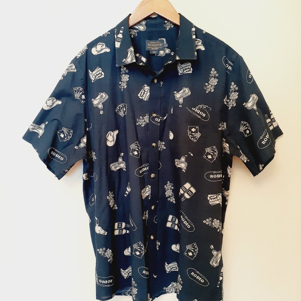 Pendleton Rodeo Motif Shirt